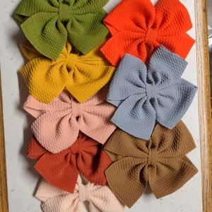 Toddler girl hair bows